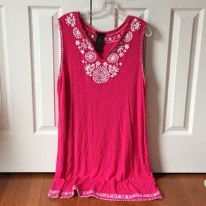 Pink summer dress